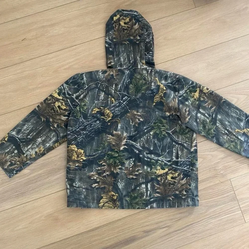 Vintage Camo Zip up Women’s light jacket - Picture 7 of 7